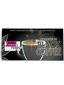 GAMA BLACK COFFE FANTASY NAILS / GEL SEMIPERMANENTE Esmalte para uñas . secado en lampara. - Marrón - Ver 5