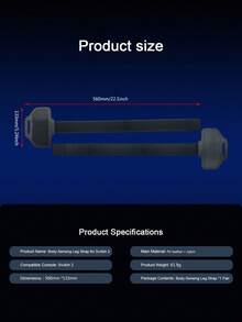 Adjustable Leg Strap For Nintendo Switch 2 Controller, Fitness Ring Adventure Accessory, Full Power - Multicolor - View 5