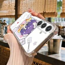 Funda de teléfono TPU suave con diseño de guitarra de personaje de anime, pequeña y fresca, anticaída, para Samsung Galaxy S24 S21+ S24ULTRA S23PLUS S22FE S21 S20FE A02 A04e A23 A21 A24 A30 A33 A32 A51 A55 A72 F12 M12 M32 M42, es un gran regalo de vacaciones. - Mezcla de colores - Ver 5