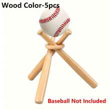 5/3/2/1件装迷你棒球展示架，棒球棒支架，耐用棒球收纳架，桌面装饰展示架，收藏家、青少年和体育爱好者的理想之选，棒球配件