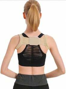 Adjustable Unisex Posture Corrector - Relieves Hunchback, Back Support Brace, Hand Wash Only - Multicolor - View 7