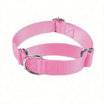 7-färgad multifunktionell Martingale hundhalsband, skonsamt nylonhalsband lämpligt för små till stora hundar, halkfri träningskontroll, slitstarkt polyestermaterial, ingen laddning krävs