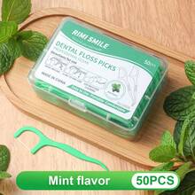 200 Pieces - Fresh Fruit Flavored Dental Floss With 4 Different Flavors, Strawberry, Grape, Orange, And Mint Flavors, Ultra-Fine Dental Floss For Oral Cleaning And Food Residue - Multiple Oral Care, Home And Travel Interdental Cleaning Supplies - Multicolor - View 8
