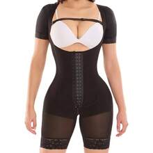 087  Colombianas Reductoras y Moldeadoras Ciruga Ropa de compresin para abdomen - negro + Chica - Ver 1