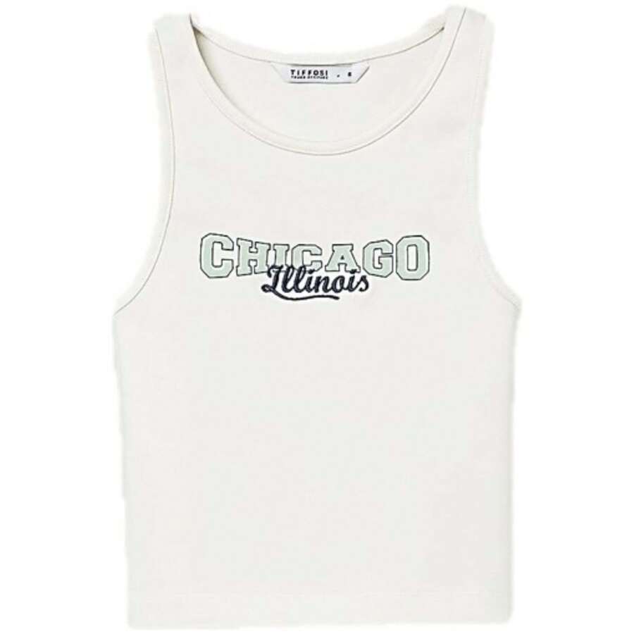 Tiffosi Women Undershirt Tops - 白色 - 查看 1