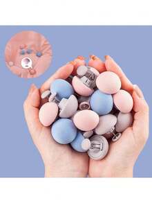 20个可拆卸床单夹，家居床上用品配件，防止被子移位，可重复使用 - 彩色 - 查看 10