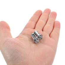 Tofficu 20 Piezas Tuercas De ExpansióN Tipo Para Tornillos Placas De Auto Anclajes Huecos Para Paredes Remaches Resistentes Para LáMinas MetáLicas - 1 - Ver 4