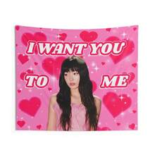 1pc Yoonchae & Katseye Kpop Concert Banner - 3x5ft Large Horizontal K-Pop Group Flag With Curly Hair Logo & Beautiful Chaos 2025 Design For Fan Events, Parties, Decor - Iconic Merchandise For Members & Supporters - 黑色 - 查看 5