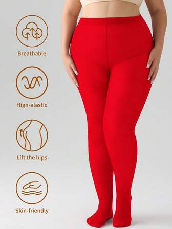 Women's 120D Velvet Shaping Sheer Tights - Ultra-Smooth, High-Waisted Slim Fit, Warm And Comfortable For Everyday Wear