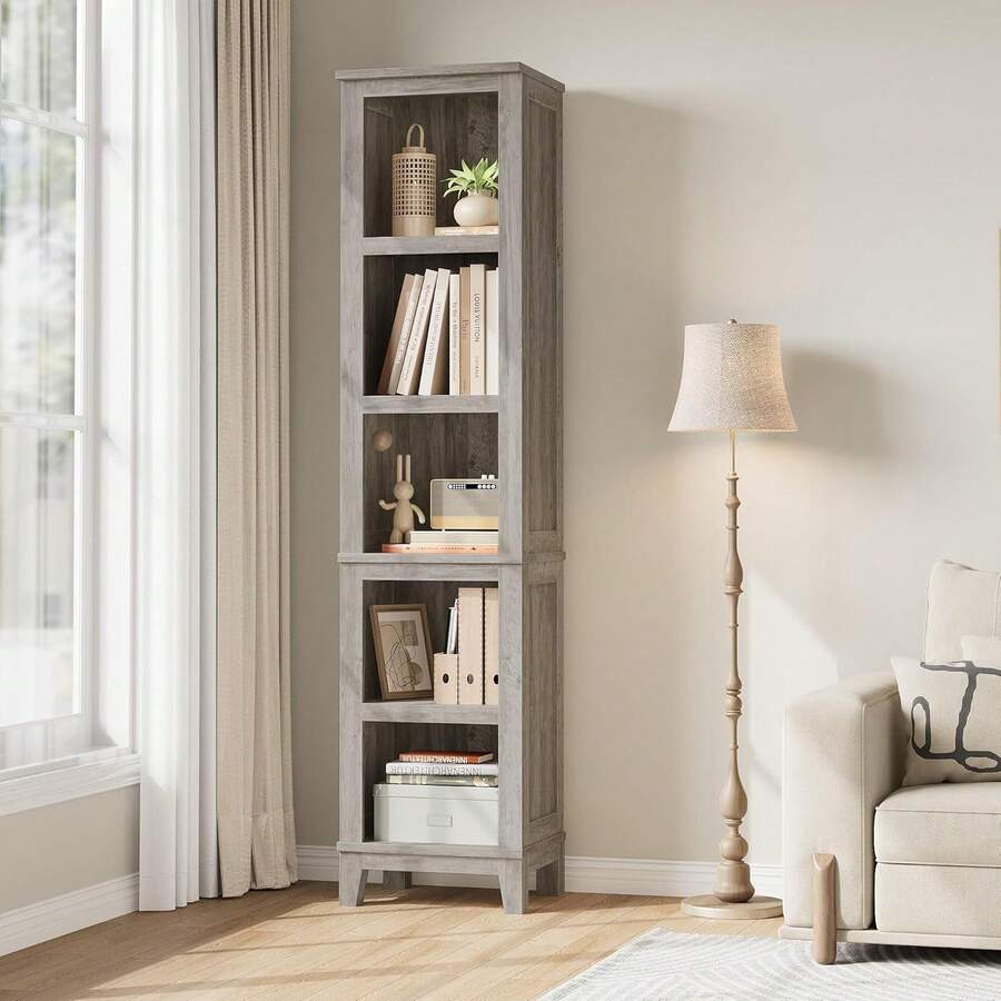 Bookcase - Grey - View 1