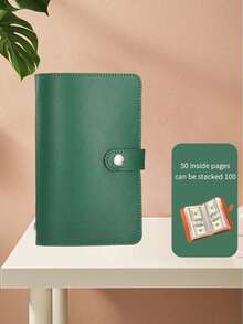 100pcs Envelope Value Pack Refillable Binder, 100pcs Envelope Savings Book, Banknote Album, Wallet Album, Cash Collection Book, Coin Organizer, Photo Card Holder, Multi-Function Storage Bag, Money Saving Binder, Multi-Function Binder Pouch - Multicolor - View 14