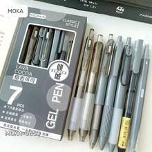 ST Retractable Ballpoint Pen Assorted Set, Quick-Drying Ink Pens For Students, Black - Rose Red - View 11