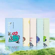 50/20/10/1包便携式旅行湿巾 - 无纺布材质，方便携带，适合露营和户外活动，可爱卡通设计，带纸巾盒，户外卫生必备 | 色彩鲜艳的包装 | 小巧便携湿巾 - 彩色 - 查看 9