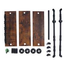 YUNRUX Wine Rack & Wine Glass Rack - Multicolor - View 9