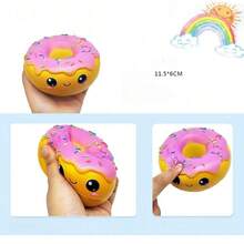 1PC Squishies Cake Snacks Slow Rising Squishes Toy For Kids Soft Cooky Sandwich Scented Stress Relief Realistic Food Cute Squeeze Squeeze Toy - Multicolor - View 18