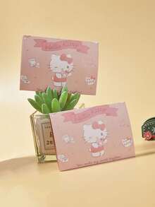SANRIO 5 tấm thiệp chúc mừng ngày lễ Hello Kitty hình chú chó quế dễ thương Kuromi, thiệp sinh nhật gấp gọn, quà Giáng sinh (nhiều mẫu khác nhau) - Nhiều màu - Xem 8