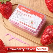 200 Pieces - Fresh Fruit Flavored Dental Floss With 4 Different Flavors, Strawberry, Grape, Orange, And Mint Flavors, Ultra-Fine Dental Floss For Oral Cleaning And Food Residue - Multiple Oral Care, Home And Travel Interdental Cleaning Supplies - Multicolor - View 11