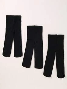 3条装婴儿防滑打底裤，女婴紧身裤，幼儿针织紧身裤