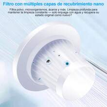 Aspiradora portátil para automóvil, aspiradora y soplador de doble función de alta potencia, purificador de aire sin varilla multifuncional, limpiador de automóvil, diseño compacto, aspiradora elegante, succión potente, aspiradora de doble función, succión fuerte, imprescindible para los propietarios de automóviles. - Negro - Ver 6