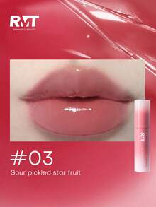 Son bóng trong suốt Romantic Beauty RMT: Son bóng trong suốt, độ bóng cao, màu sắc tinh khiết, dưỡng ẩm và nuôi dưỡng môi, màu lâu trôi, sản phẩm trang điểm thiết yếu cho các cô gái, món quà tuyệt vời cho Ngày Valentine và Ngày của Mẹ. - Nhiều màu - Xem 8