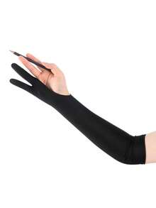 2/4/6只装防污涂层手套，有效防止刮伤、汗水和污垢，男女通用，适合放学后绘画和长时间素描活动（2只为1双）