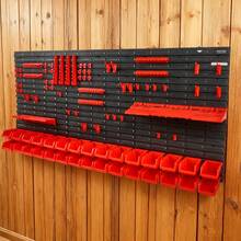 Scaffali per garage - Rosso - Visualizzare 1