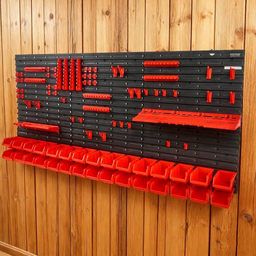 Scaffali per garage - Rosso - Visualizzare 1