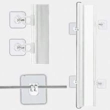 Barrera para Perros - Retrctil para Perros Sin Taladros Pantalla Ajustable para Mascotas  Infantil Barrera Ancha para Bebs Nios Escaleras Pasillos Interior Exterior - Blanco + CH - Ver 6