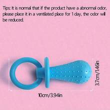Pet Pacifier Dog Toy Interactive Pacifier Pet Dog Cat Puppy Elastic Grinding Toy Teeth Cleaning Toy - Multicolor - View 7