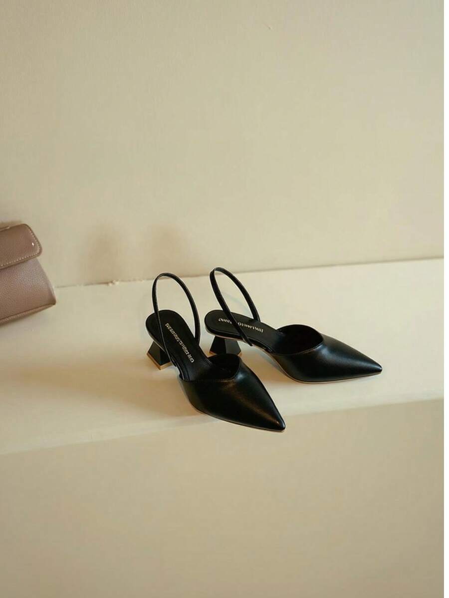 Women Heeled Sandals - Black - View 1