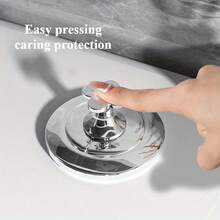 1/2pcs Cloud-Shaped Toilet Flush Button - Fashionable Metal Design, Easy Installation, Battery-Free, Versatile Use, Flexible & Stylish, Suitable For Modern Bathroom - Multicolor - View 8