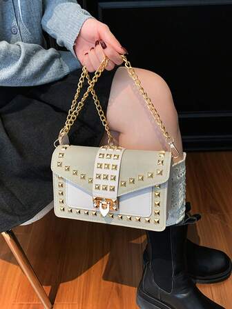 Bolso de hombro versátil y de moda para mujeres de mediana edad