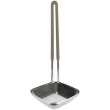 - Cuchara de acero inoxidable con mango largo de silicona de 34,3 cm(Sprucedale 13.5" Rhombus Ladle Cucharón de rombo Sprucedale de 13.5 pulgadas) - Multicolor - Ver 1