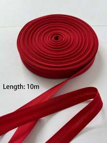 5.5 Yard Pre-Folded Bias Tape, Suitable For Sewing, Folding Elastic Crafts And Home Decor, Multi-Functional Fabric Edge Decoration And Garment Embellishment, Sewing Trim, Craft Supplies, Smooth Texture, Neat Workmanship, Durable - Multicolor - View 24