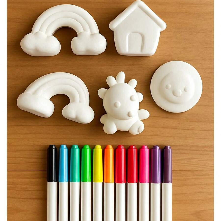 Juguete Esponjosos Squishy Lavables Suaves y Adorables Antiestrés - Blanco - Ver 1