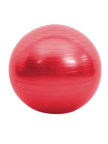 1pc Thick Anti-Burst Yoga Ball - Pilates Fitness Ball For Balance And Sensory Training, Gym Exercise Equipment (Random Hole Style) - Multicolor - View 18