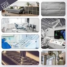 Swpeet Kit de Surtido de Remaches Moleteados Sólidos de Cobre Rojo de 170Pcs M2 M2.5 M3 M4 *6mm 8mm 10mm, Remaches Moleteados Semiredondos Sólidos para Reparación de Barcos, Aviones, Fabricación de - Aluminio - N1 - Ver 4