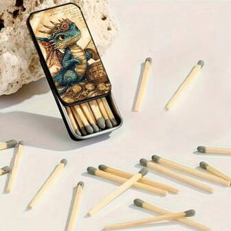 1ชิ้นกล่องไม้ขีดไฟยาสูบสไตล์วินเทจหรูหรา, กล่องไม้ขีดไฟยาสูบพกพาสไตล์มินิมอลเรียบหรู, ไม่มีไม้ขีดไฟให้, กล่องใส่บุหรี่ไม้ขีดไฟลายประณีตทันสมัย, ของขวัญที่ดีที่สุดสำหรับคนที่คุณรัก, กล่องบุหรี่สำหรับนักสะสม