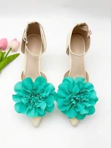 2 chiếc kẹp giày hoa vải thanh lịch - Hoàn hảo cho đám cưới, tiệc cưới và giày cao gót. - Nhiều màu - Xem 12