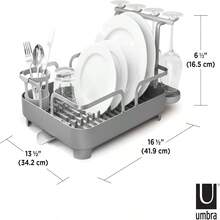 Kitchen Dish Drainer with Practical Design - Carbón - Ver 2