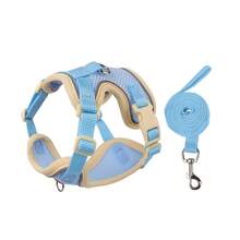 New Cat Leash, Reflective Vest-Style Cat Harness Set, Adjustable Reflective Pet Vest Harness Suitable For Outdoor Safety Walking And Training, For Cats, Dogs And Other Pets, Available In Multiple Colors And Sizes - Multicolor - View 31