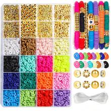 1000/2000/3000/1970/2080pcs Soft Clay, Ideal For DIY Jewelry Crafts, Home Creativity Daily DIY To Enrich Life, Make Bracelets, Necklaces, Beading, Valentine's Day Gifts