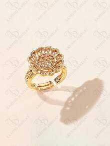 24K Gold Plated Hollow Star Design Handmade Jewelry Set - Earrings & Necklace, Fashion Accessories Suitable For Party, Wedding, Anniversary, Formal Wear, And Casual Daily Wear For Women