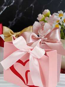 12/24pcs Valentine's Day Mini Gift Boxes & Holiday Gift Bags, Suitable For Weddings, Birthdays, Singles Parties And Other Celebrations
