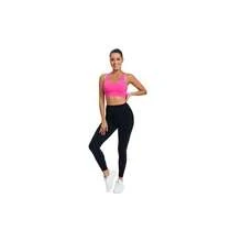Sujetadores deportivos para mujer, brasier deportivo acolchado, parte superior, espalda entrecruzada de alto impacto, largo, para entrenamiento, yoga - 1 - rosa intenso + CH - Ver 6