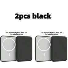 1pc Apple Magnetic Adsorption Protective Case. This Apple Power Bank Protective Case Is Made Of Soft TPU Material With A Matte And Fine Texture, Providing Shock And Drop Protection. You Can Also Stick Your Favorite Sticker Patterns On The Protective Case. It Is An Excellent Gift For Family And Friends. - Multicolor - View 15