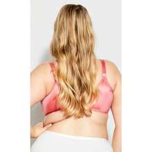 Avenue Plus Size Punto Encaje Rosa SujetadorMujer(38G Rosa (Rapture Rose)) - Multicolor - Ver 2