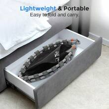 SereneLife Trampolín portátil de Fitness Trampolín Deportivo para Uso en Interiores y Exteriores Trampolín Cardiovascular Profesional  para niños - Multicolor - Ver 6