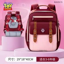 Disney 迪士尼蜘蛛侠主题背包，适合中学生，减轻负担，保护脊椎，时尚双肩背包 - 彩色 - 查看 11