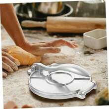 Dough Press Metal Dies Steel Flour Tortilla Press Dumpling Dough Tortillas Flour Bread Mold Sandwich Taco Press Tortilla Smasher Minced Meat Miss Aluminum Alloy - 6.5 Inch - 1PC - View 6